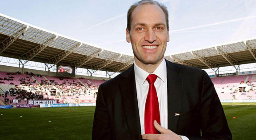 Hugh Quennec, président du club grenat