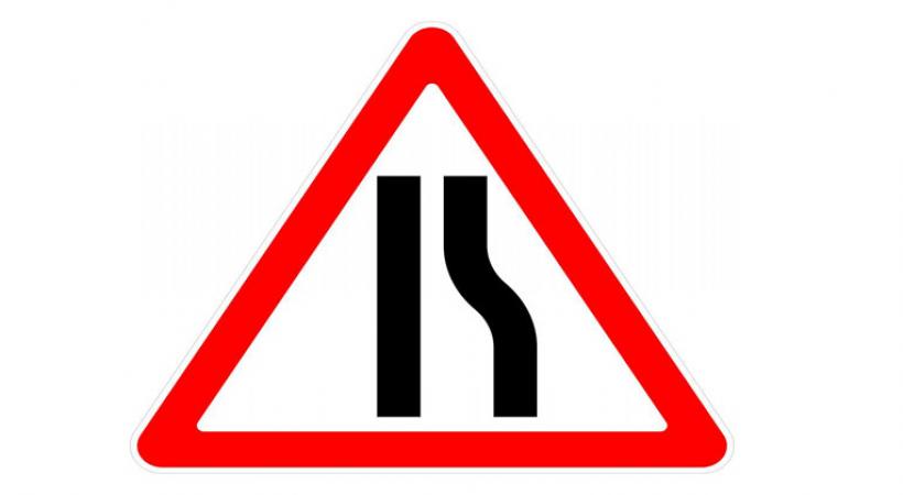 La droite élargie est devenue la droite rétrécie. DR 