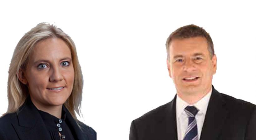 Céline Amaudruz et Roger Golay. 