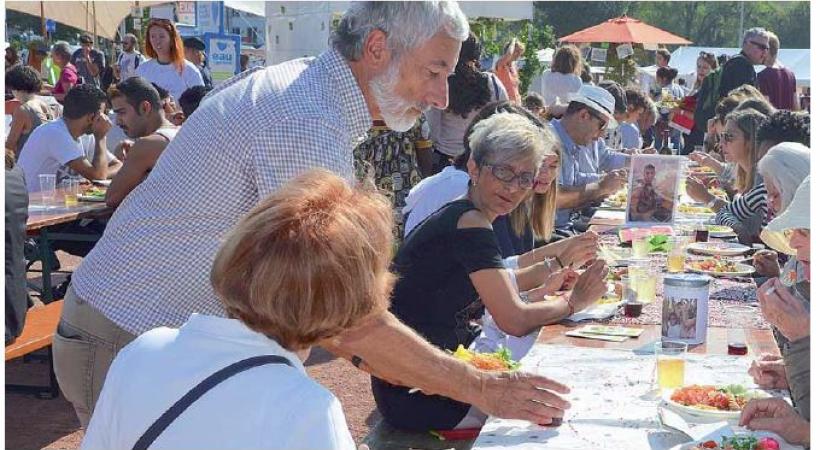 L’association «Un Repas pour notre avenir» espère accueillir 1500 personnes à Plainpalais pour promouvoir l’agriculture locale. DR