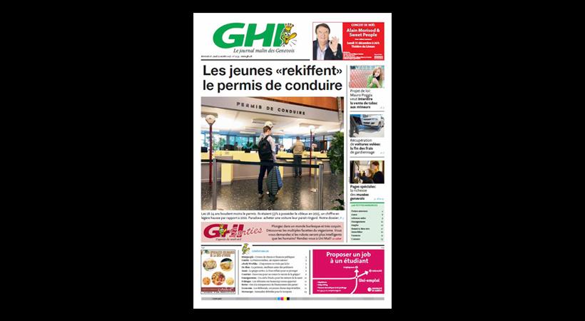 Notre Une du mercredi 18 octobre 2017. DR