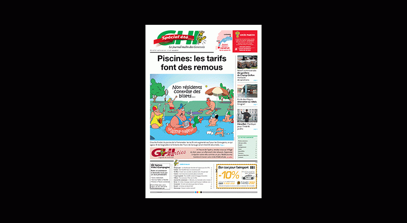 Notre Une du mercredi 28 juin 2017. DR