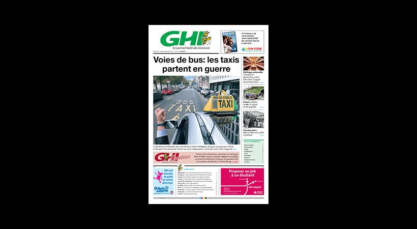 Notre Une du 13 septembre 2017. DR