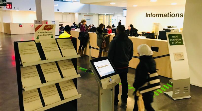 L’Office cantonal de l’emploi près de la gare Cornavin. Depuis quelques années, le calcul du taux de chômage est attaqué de toutes parts. FRANCIS HALLER