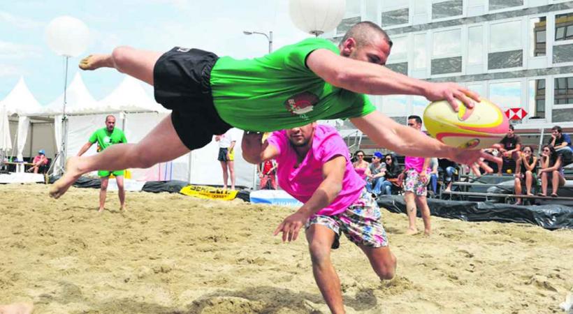 Ce festival de beach rugby se déroulera sur le sable chaud de la place du Rhône. 