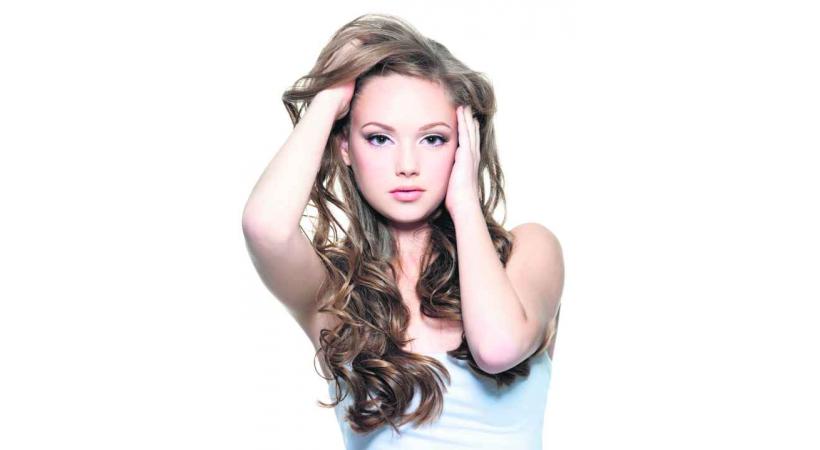 Une chevelure pleine de santé. 