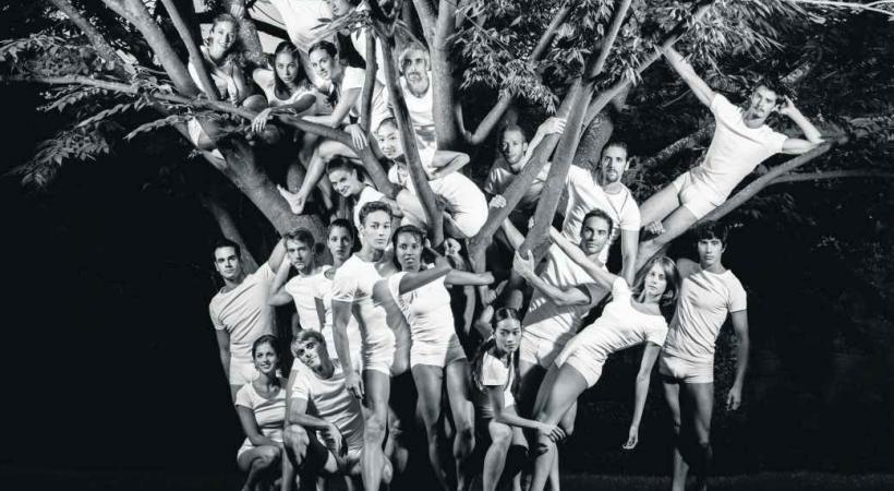 La troupe du Ballet du Grand Théâtre. 