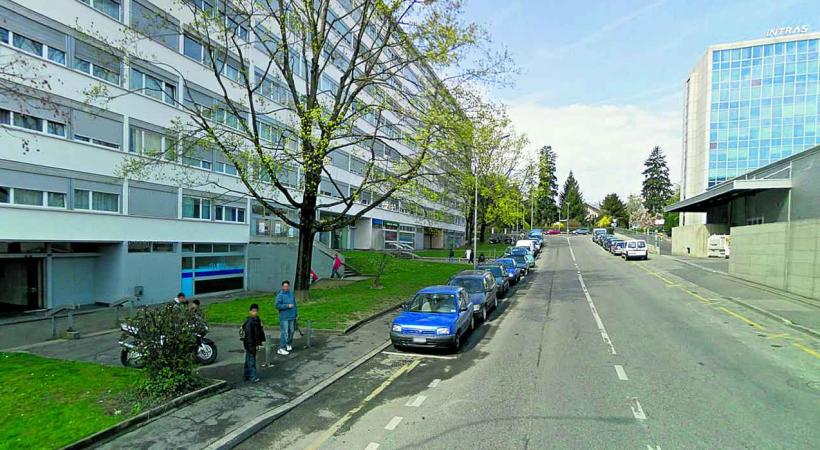 La violente dispute entre un couple a eu lieu dans un appartement du chemin des Coquelicots à Vernier. 
