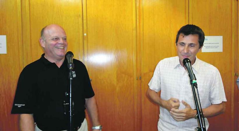 Ultimes répétitions avant le grand soir. 