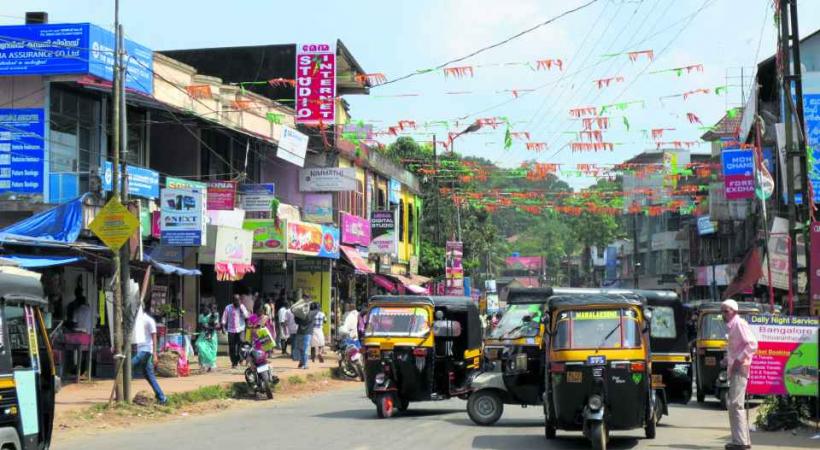 Des rues très colorées.
