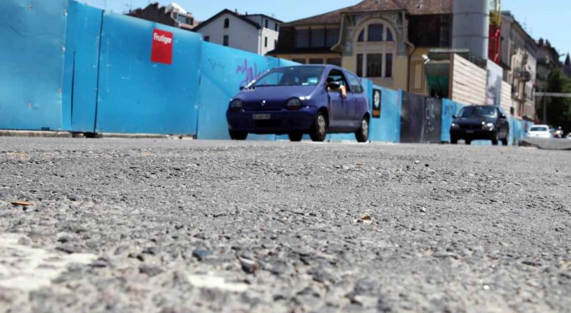 Dans tous les quartiers de la ville, l'état des routes est désastreux. 