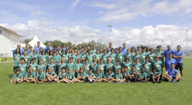 Pas moins de 80 enfants pourront s'initier au joie du foot. 1