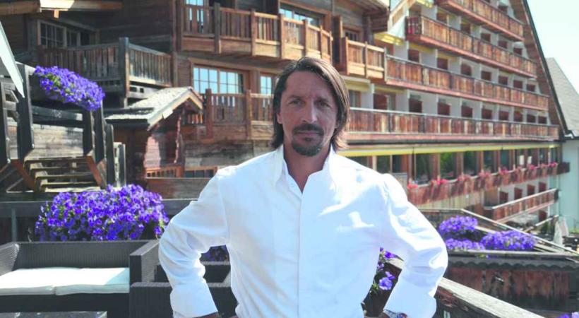 Franck Reynaud, le chef étoilé de l'Hostellerie du Pas de l'Ours.