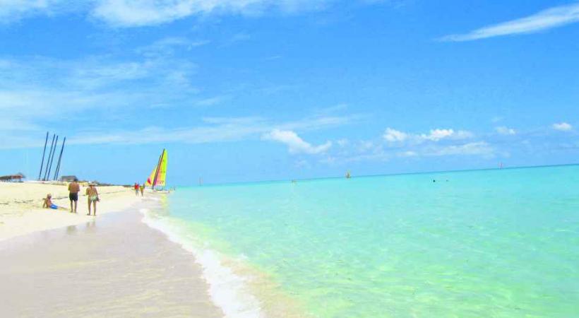 La magnifique plage de Caya Largo. 