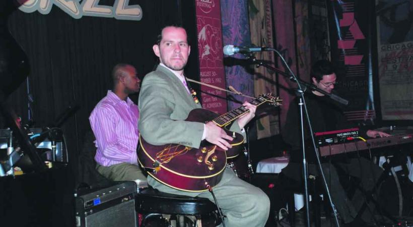 Jazz dans un café du centre historique.