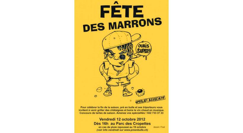 FÊTE - Marrons et tartes