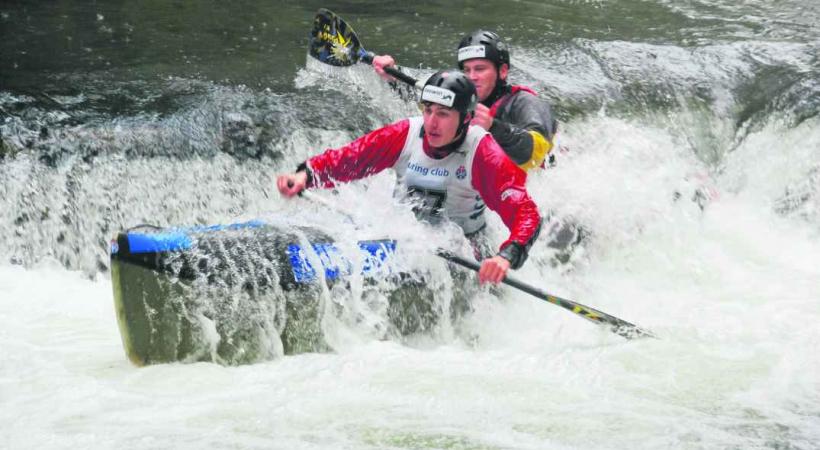 La descente, très rapide, promet un beau spectacle. 