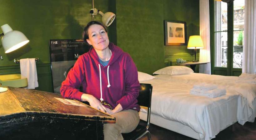 Bernadette Rochat a ouvert la «Pension Edelweiss» au coeur de Marseille. 