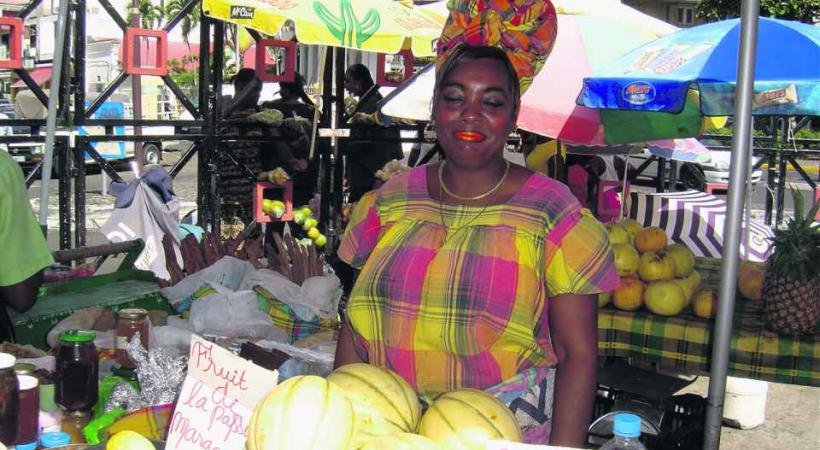Des marchés très colorés.