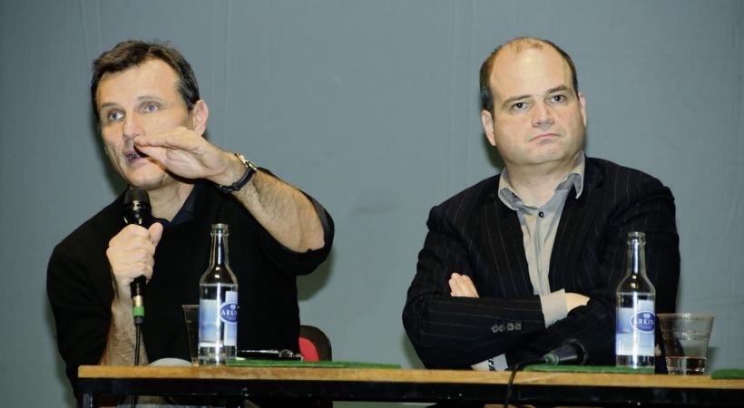 Charles Beer et Sami Kanaan.