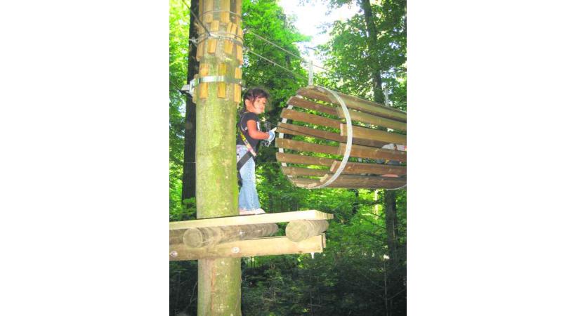 Les équipements seront en bois. 