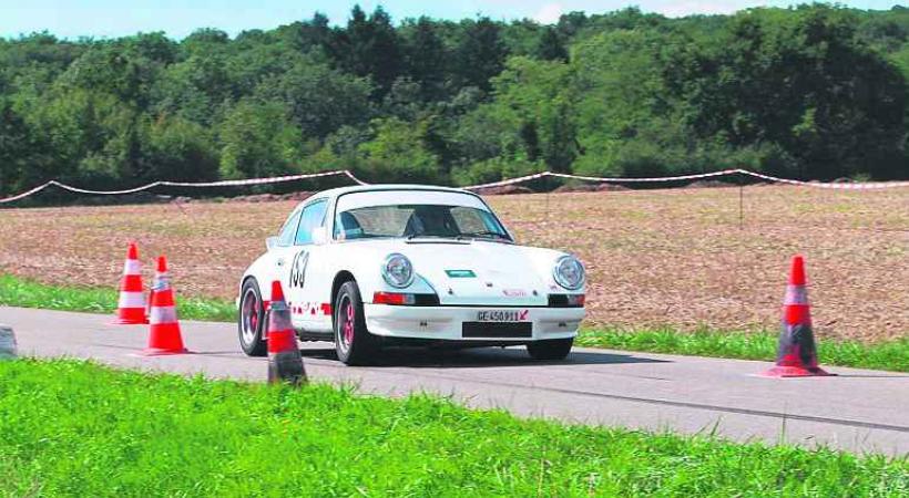 Le slalom automobile du Mandement