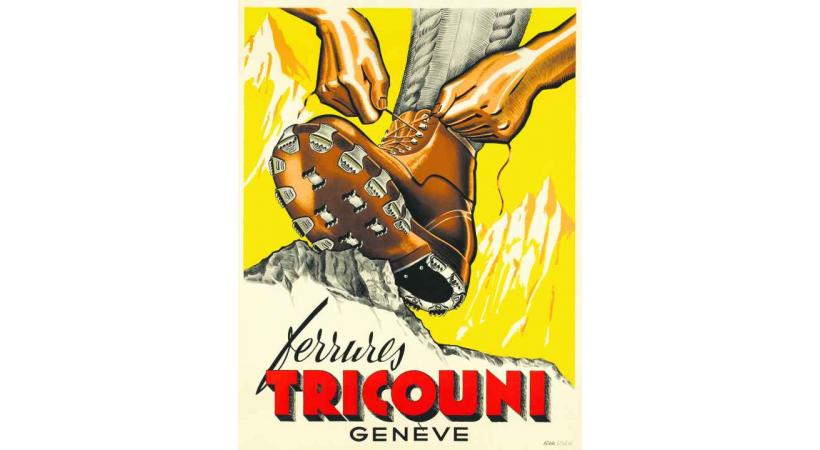 marque légendaire dans l'alpinisme, qui plus est, genevoise: Tricouni