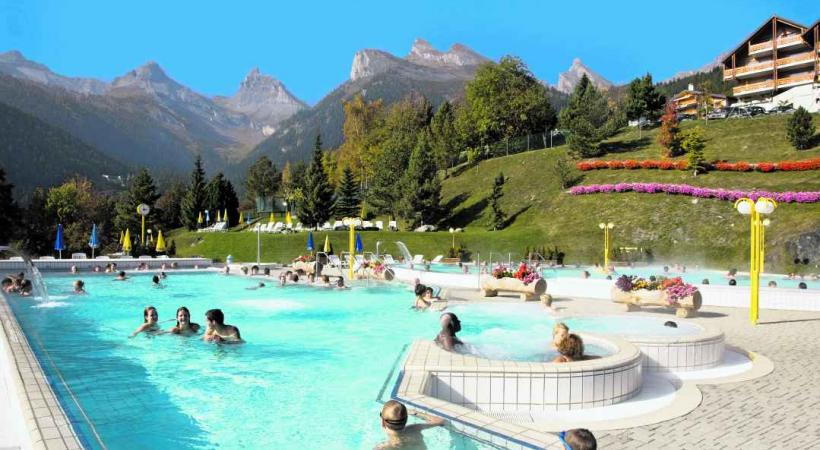 Trois bassins thermaux pour une détente maximale.