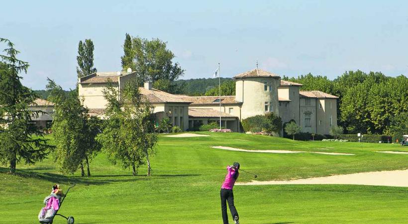 Golf près de Montélimar.