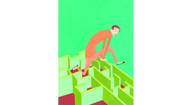 Un labyrinthe, lieu d'épreuves et de découverte. 