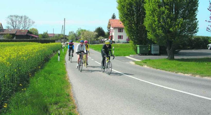 La campagne genevoise offre de superbes itinéraires de promenades. 