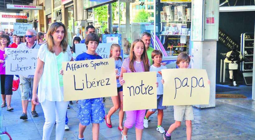 Affaire Erwin Sperisen: «Libérez notre papa!»