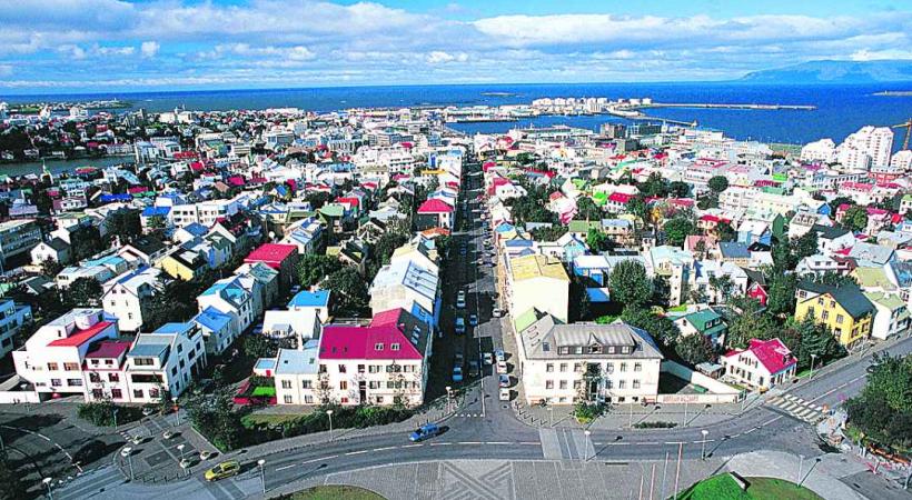 La capitale Rekjavik est le point de départ de la plupart des circuits touristiques.