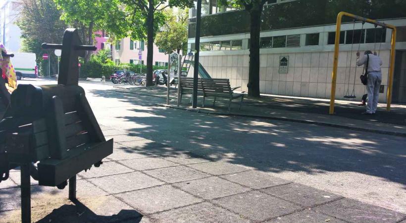 Un square qui crée la polémique. 