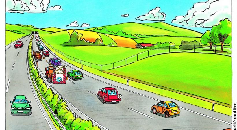 s’il n’y a pas de passage peint. Sans priorité toutefois. PHOTOS DR