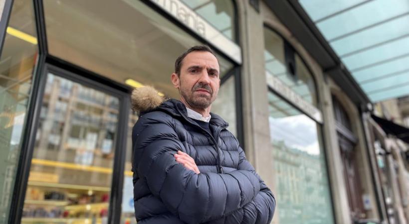 Gérant de salons, Raphaël Vinson a du mal à digérer le refus de prolongation des RHT. DR