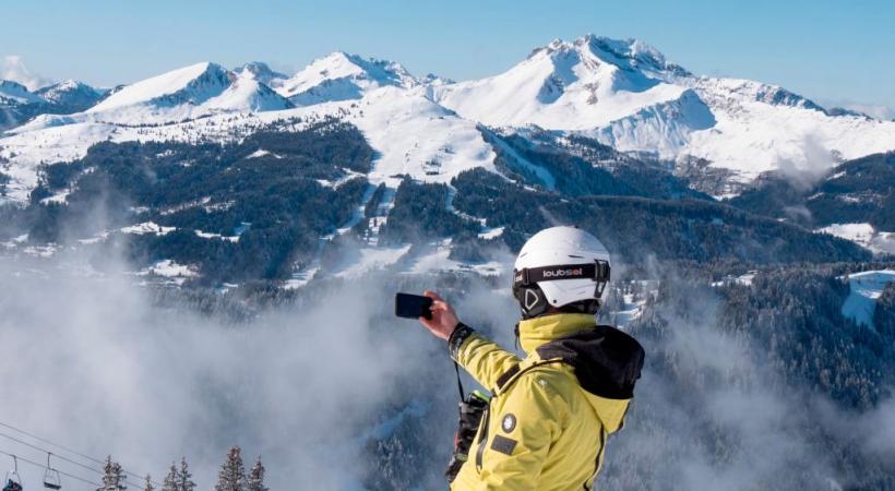 Le domaine skiable offre des panoramas époustouflants. DOMAINE SKIABLE DE MORZINE 