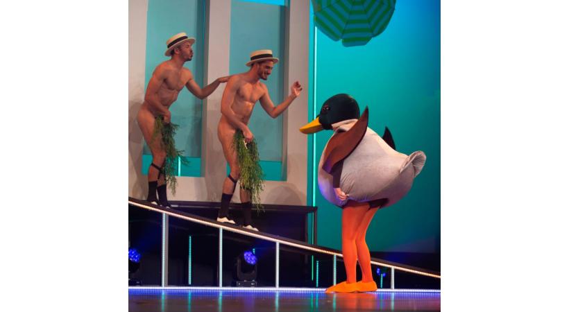 Une chorégraphie joyeuse. GISèLE RICHARDET