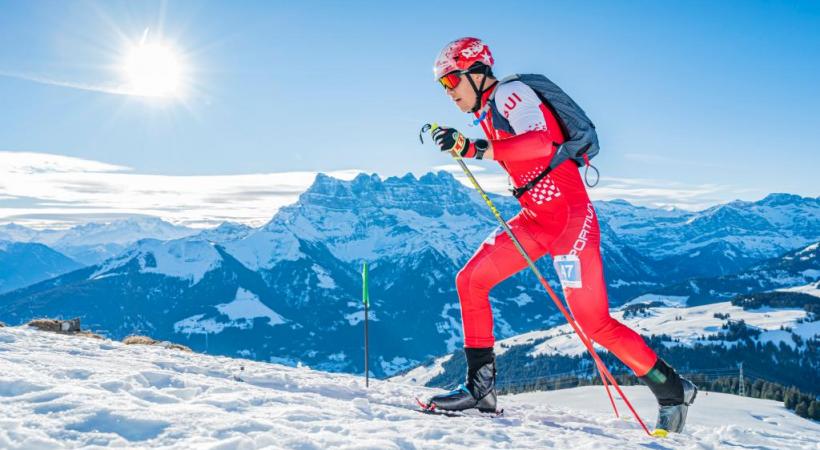 Admirer les athlètes ou marcher sur leurs pas. FLORENT DELALOYE