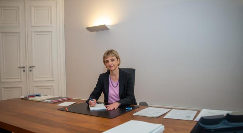 «Je n’ai certainement pas été élue pour faire de la décoration d’intérieur»,