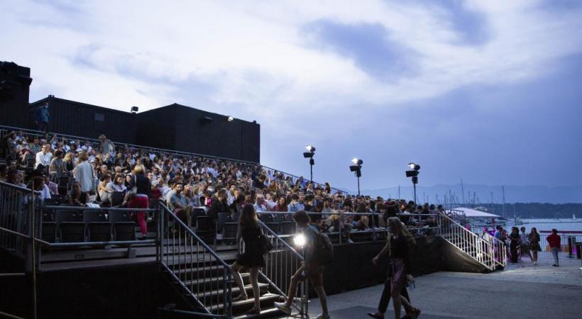 De belles soirées attendent les cinéphiles au bord du lac. DR