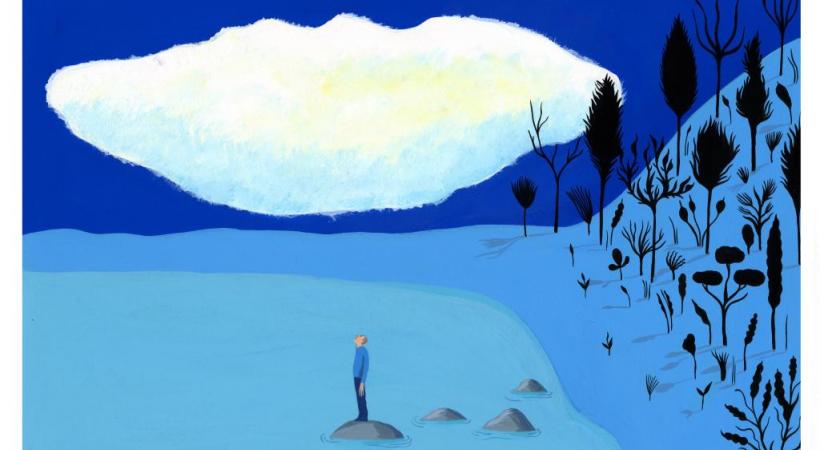 Une œuvre de la dessinatrice Albertine.