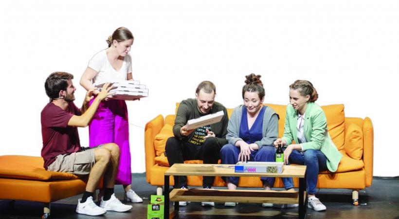 Ce spectacle sur le confinement a été repoussé maintes fois à cause du coronavirus. DR