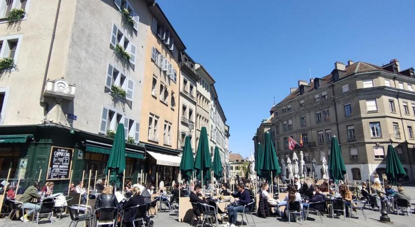La Clémence, sur la place du Bourg-de-Four, est une véritable institution. MP