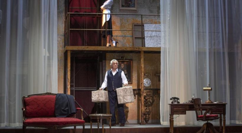 Michel Sardou est de retour sur les planches. CELINE NIELSZAWER 