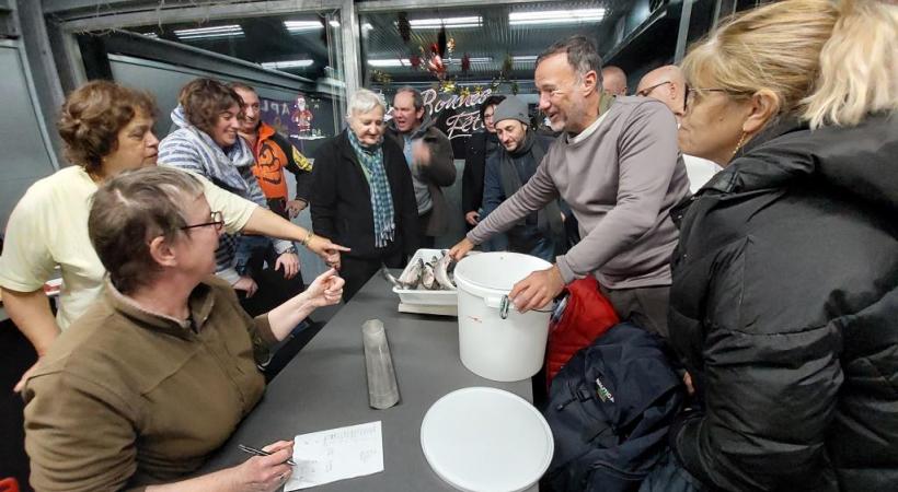 A 18h30 on départage les meilleurs pêcheurs du jour. En ce dimanche notamment Giulio et Juan Carlos! TR