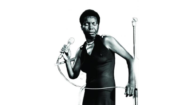 Nina Simone au Montreux Jazz Festival. DANY GIGNOUX