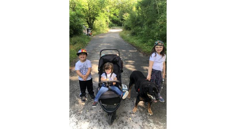 La chienne rottweiler, Nala, était un véritable pilier de la famille, selon ses maîtres. DR