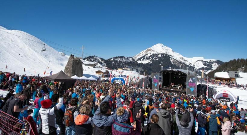 Les pistes de Châtel en effervescence.