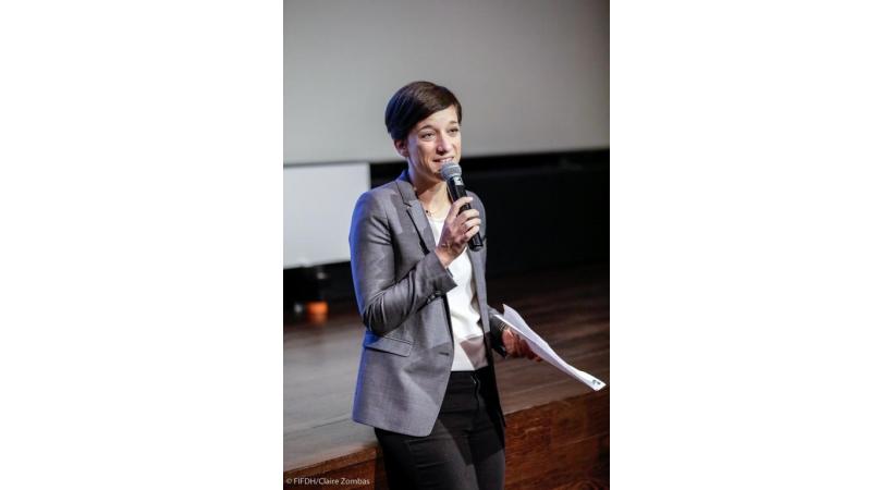 Isabelle Gattiker, directrice générale des programmes  du festival. FIFDH/CLAIRE ZOMBAS